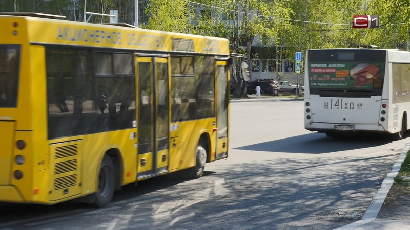 В действующую схему движения автобусов Сургута вносятся изменения