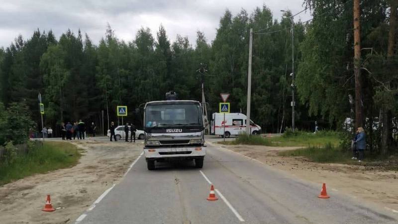 В Югре водитель грузовика задавил ребенка на пешеходном переходе
