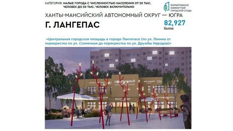 12 проектов благоустройства от УрФО победили на Всероссийском конкурсе