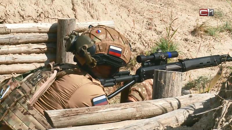 Учения с гранатометами проводит ОМОН в лесах Тюменского района
