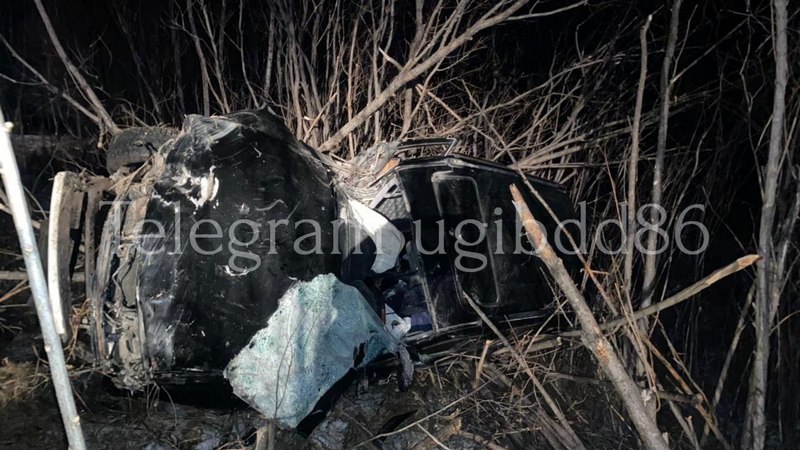 Водитель «Тойоты» погиб в аварии в Ханты-Мансийском районе