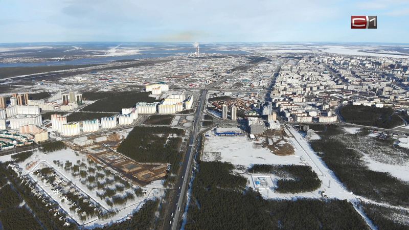 Администрация Сургута прокомментировала уплотнение застройки в городе