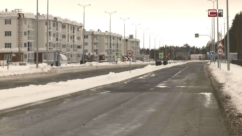 В Сургуте открыли новый участок дороги на Усольцева стоимостью 450 млн рублей