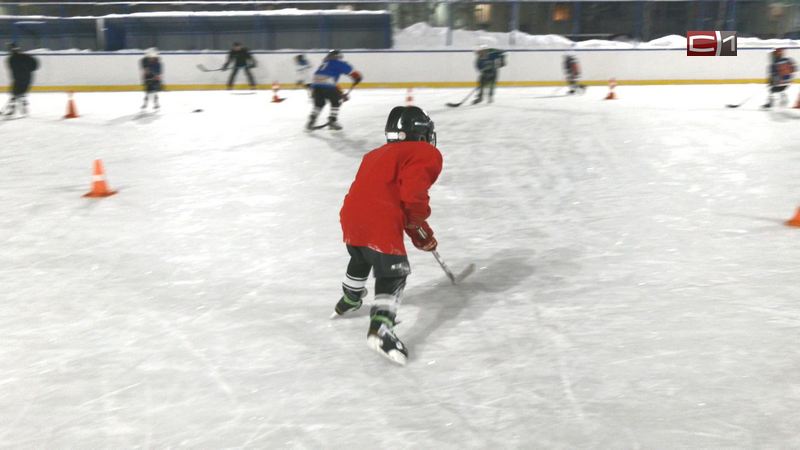 Жители Сургута готовы отдать детей на занятия хоккеем