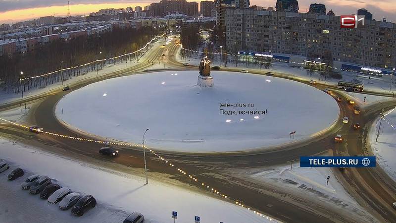 Гирлянду на проспекте Ленина в Сургуте планируют демонтировать
