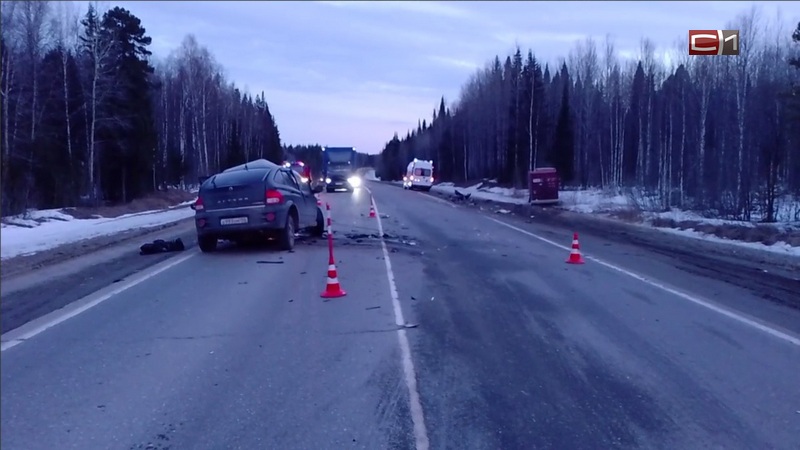 Водитель внедорожника погиб в аварии на трассе Тюмень — Ханты-Мансийск