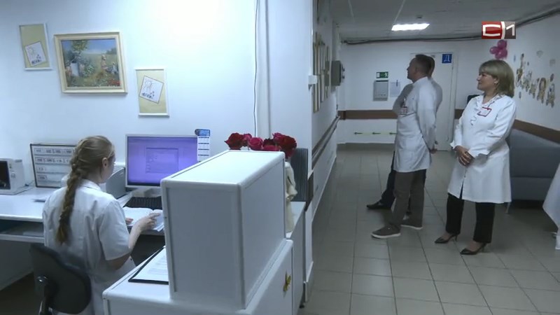 В сургутском кардиологическом центре открыли детское отделение