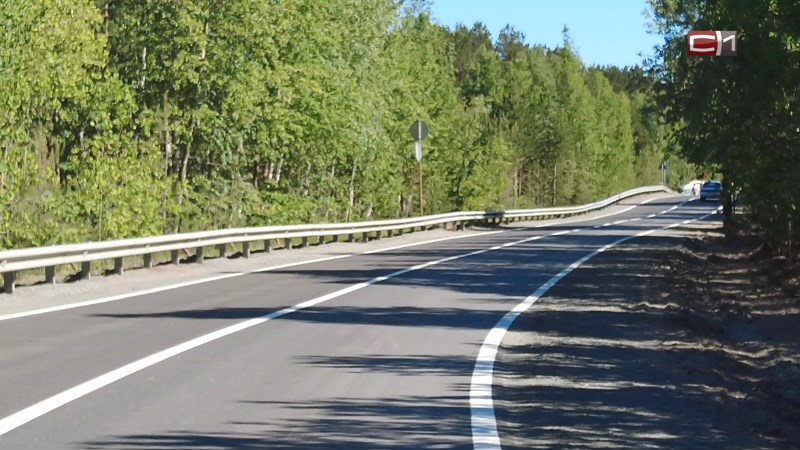 Ремонт участка дороги в Сургуте завершили на три месяца раньше