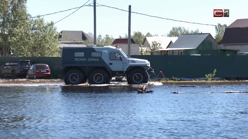 Падение уровня воды в Оби близ Нижневартовска прогнозируют сотрудники МЧС