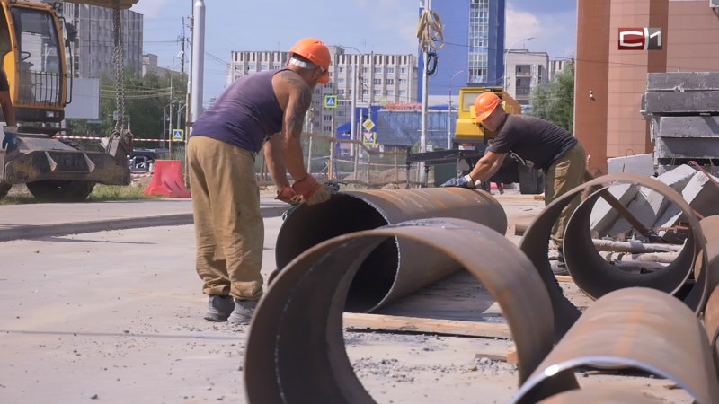 Коммунальщики в Сургуте заменят часть устаревших трубопроводов к зиме
