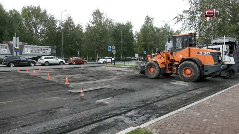 В 37-м микрорайоне Сургута начали строить автомобильную парковку