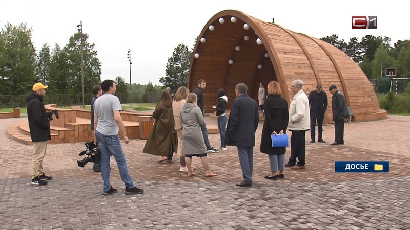 Власти Сургутского района своими силами доделают Бардовскую площадь