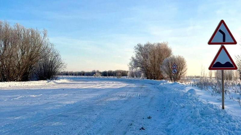 Доехать до Белогорья: первый автозимник открыли в Югре