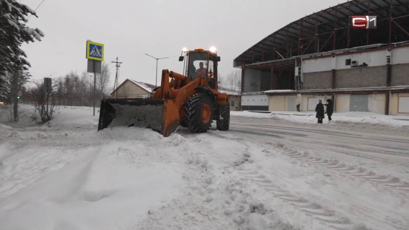 В Лянторе Сургутского района снизилось количество жалоб на уборку снега