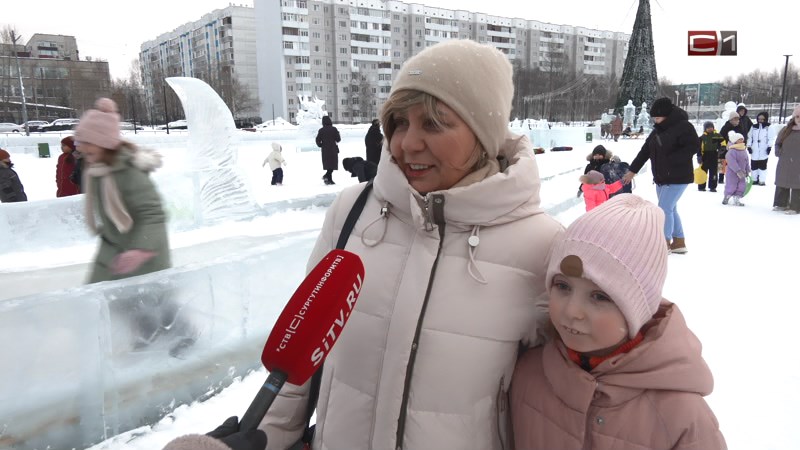 Сургутяне передали добрые новогодние пожелания другим горожанам