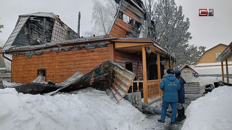 Двое подростков погибли при пожаре в одном из кооперативов Сургута