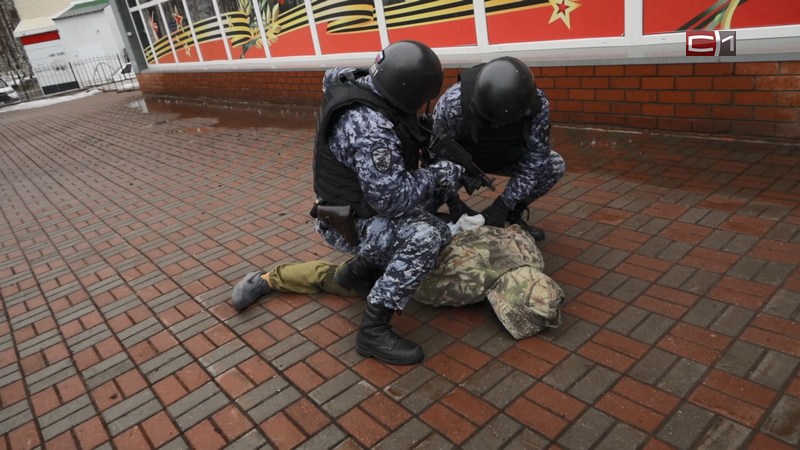 Тренировка по антитеррористической безопасности прошла в ГКЦ Сургута