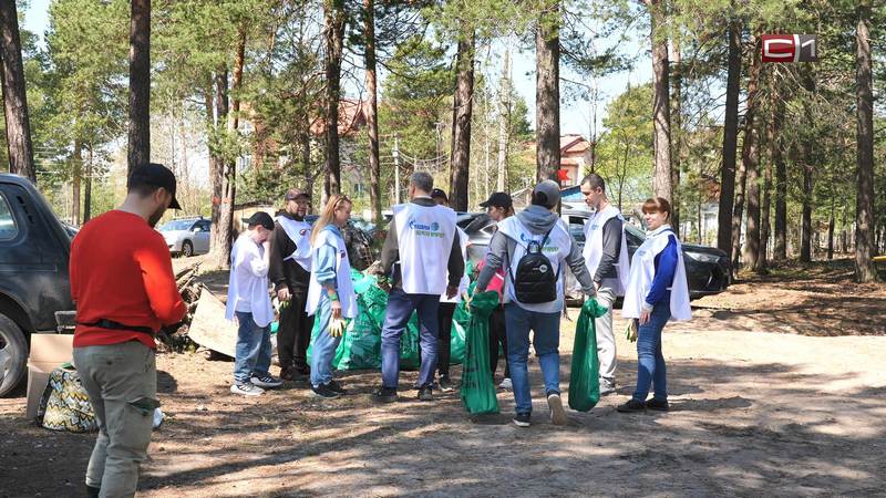 Чего только не нашли: в Сургутском районе прошел экозабег