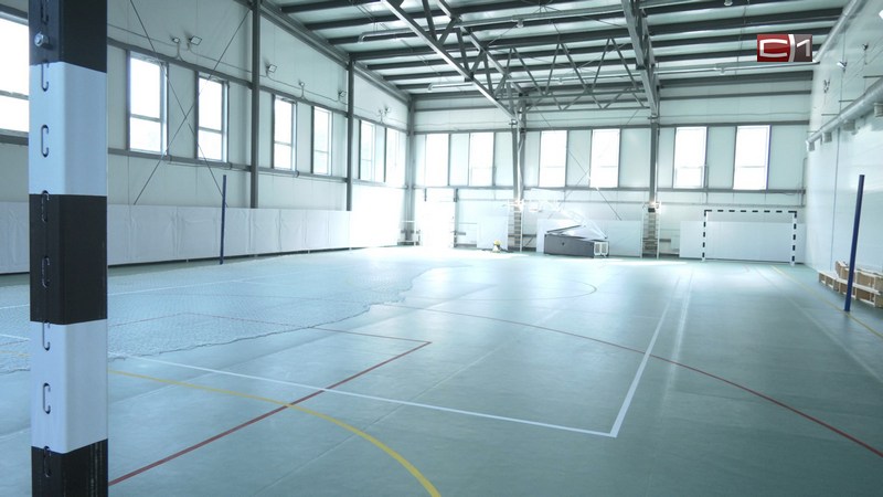 Первый спортивный комплекс в микрорайоне «А» в Сургуте откроет двери 1 сентября