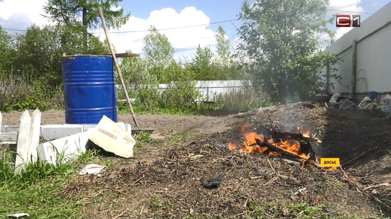 Сотрудники МЧС назвали основную причину пожаров в Сургутском районе