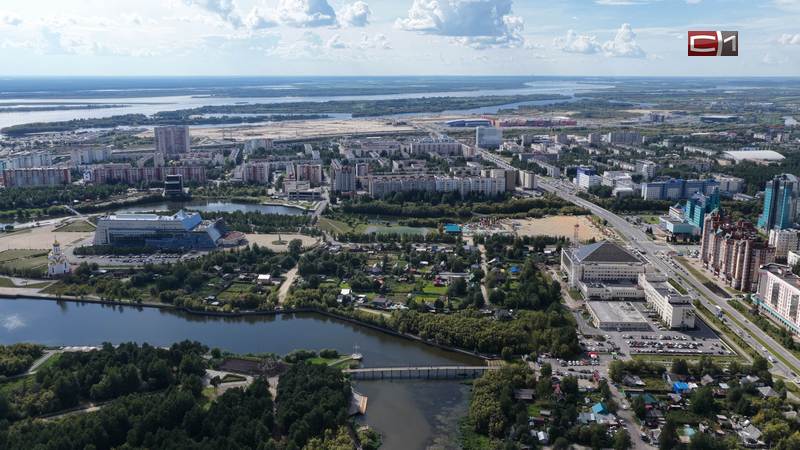 В Сургуте появились «Аллея газовиков» и «Студенческая набережная»