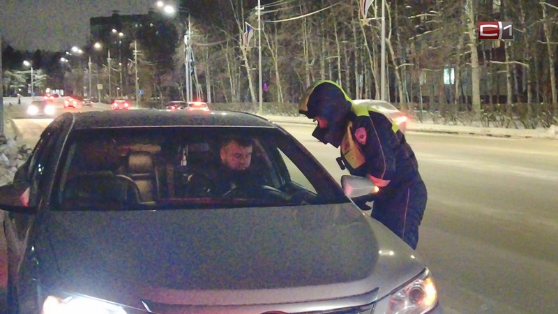 В Сургуте прошел очередной рейд по выявлению нетрезвых водителей