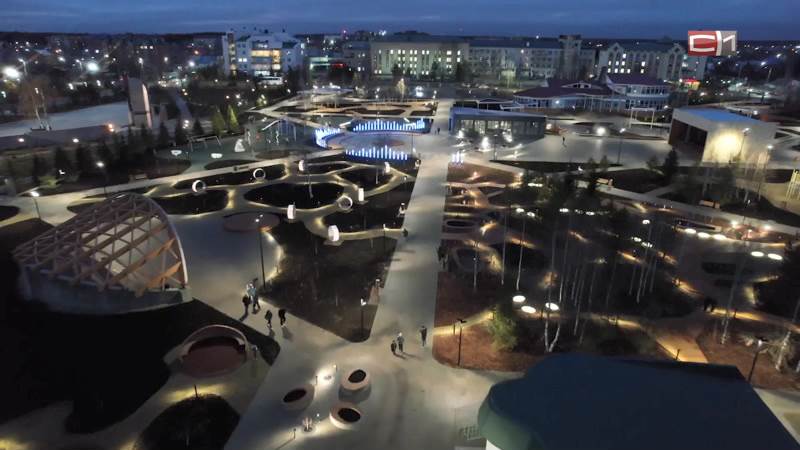 Более 70 новых общественных пространств обустроили в Югре в этом году