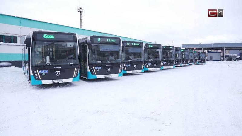 На покупку новых автобусов в Сургуте запланировано более миллиарда рублей