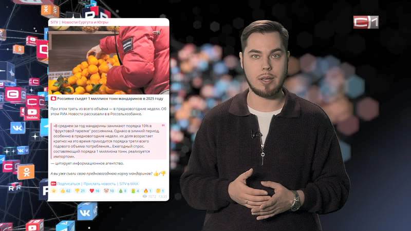 Пропажа елки, актировка для взрослых и пробки — самые обсуждаемые темы в Сургуте