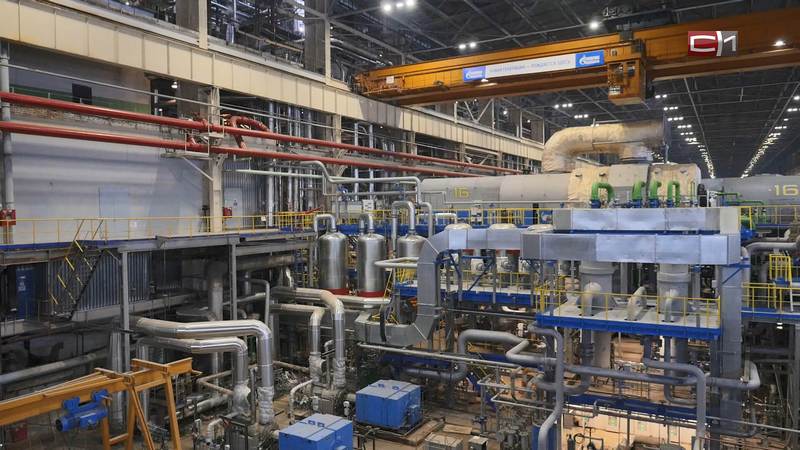 На Сургутской ГРЭС-1 установили новое мощное оборудование 