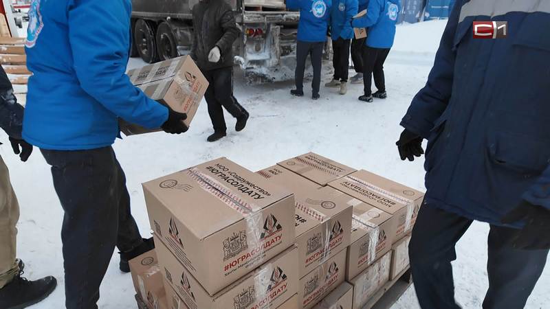 В Сургуте добровольцы получили новый склад для хранения гуманитарного груза