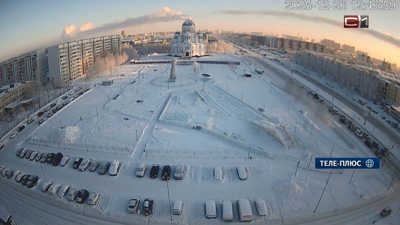 Когда в Сургуте достроят ледовые городки, рассказали в мэрии