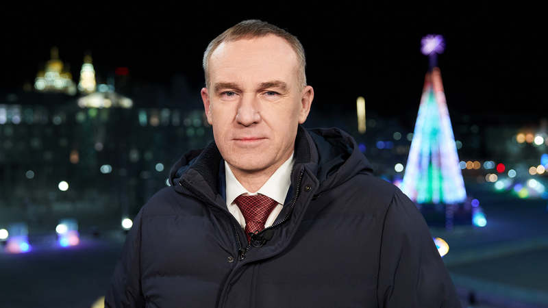 Руслан Кухарук поздравил югорчан с наступающим Новым годом