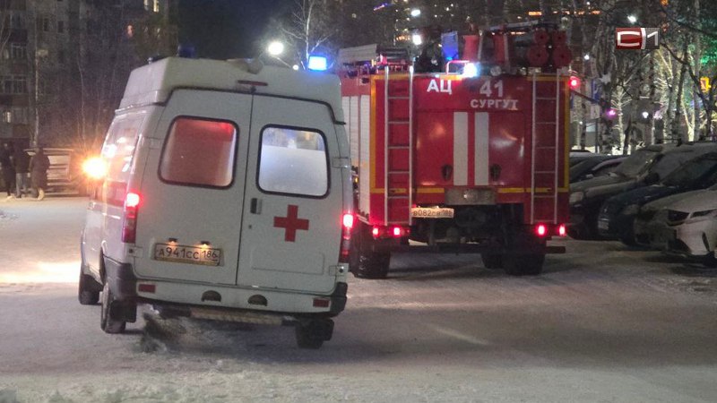 Названа предварительная причина пожара в квартире многоэтажки в Сургуте