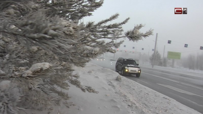 ГАИ Ханты-Мансийска предупреждает об опасности на дорогах из-за плохой погоды