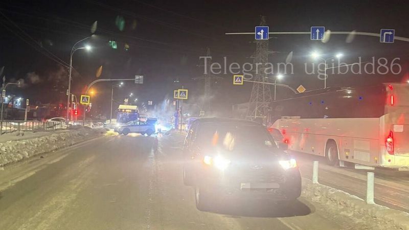 В Югре подросток пострадал в ДТП при переходе в неположенном месте