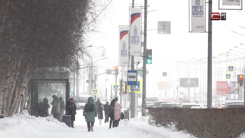 В Нефтеюганске изменили температурный режим для объявления актировок