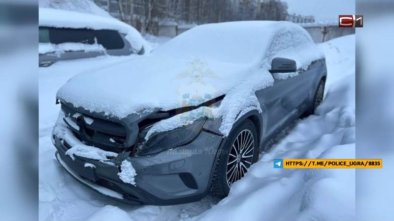 Нетрезвый югорчанин решил прокатиться до Сургута на угнанном автомобиле