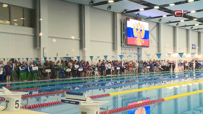 Пловцов из Сургута признали лучшими на региональной параспартакиаде