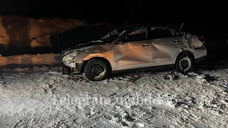 На загородной трассе в Югре произошло ДТП с молодым водителем