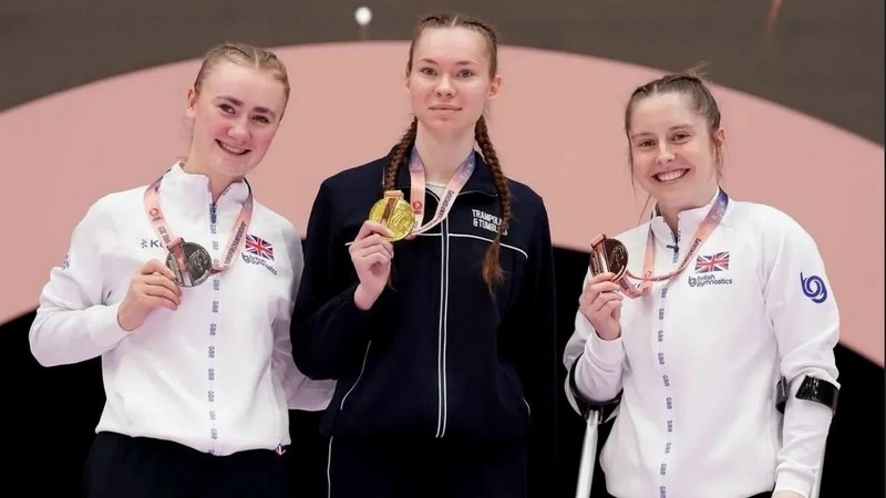 Спортсменка из Югры стала героиней чемпионата Европы по прыжкам на батуте