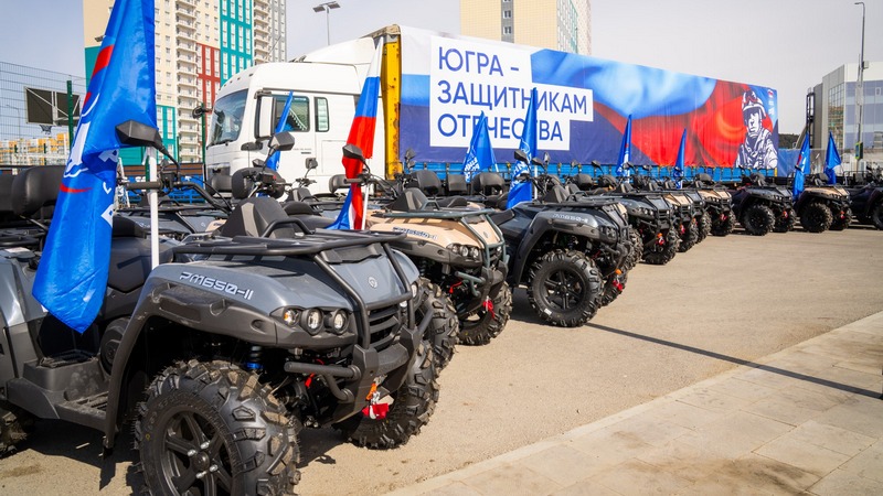 20 тонн гумпомощи отправила «Единая Россия» из Югры в зону СВО