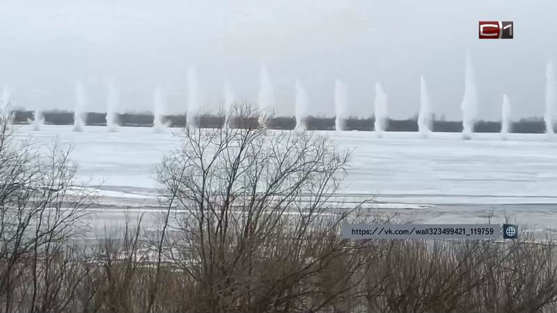 Ледоход подступает к Югре сразу с двух сторон