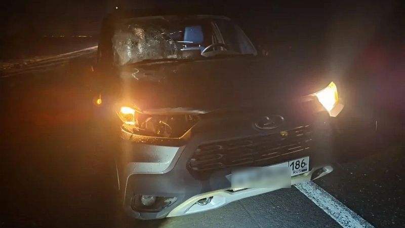 Пешеход погиб под колесами «Нивы» на трассе Тюмень — Ханты-Мансийск