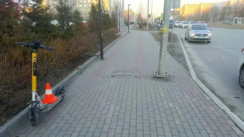 Сезон открыт: юноша на электросамокате сбил ребенка в Сургуте