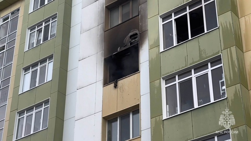 Младенец отравился угарным газом при пожаре в Югре
