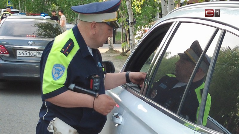 Ни одного пьяного за рулем: в Сургуте госавтоинспекторы провели рейд