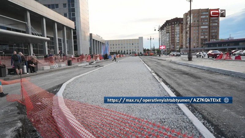 Новая схема движения транспорта появится около ж/д вокзала в Тюмени