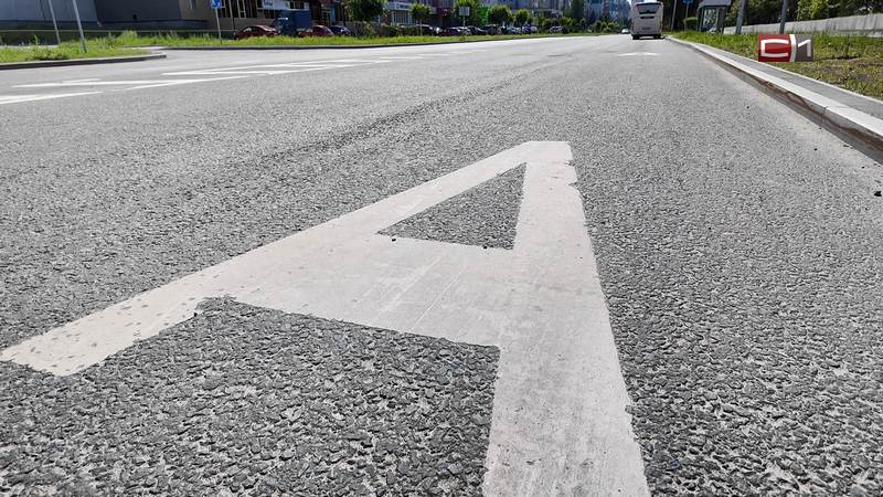 Специальные полосы для автобусов появились на дорогах Сургута