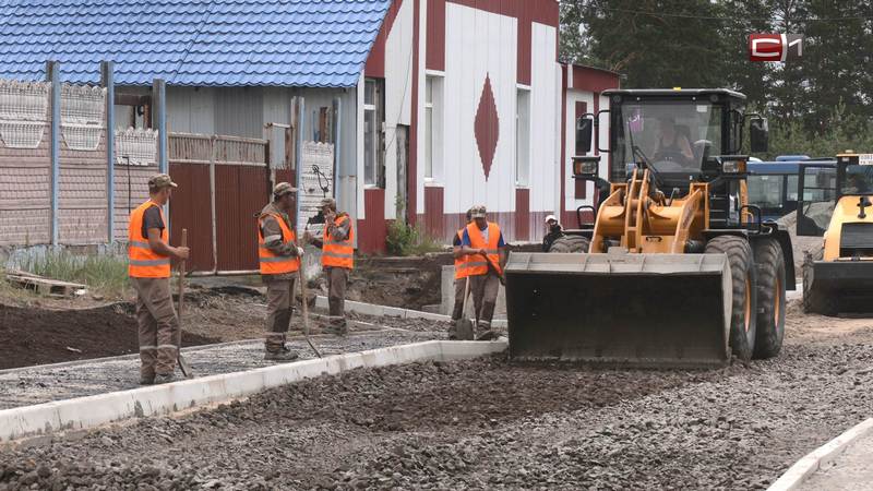 Ремонт дорог в Сургуте в этом сезоне завершат раньше срока